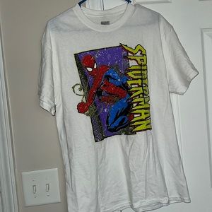 Spider-Man Graphic White Tee